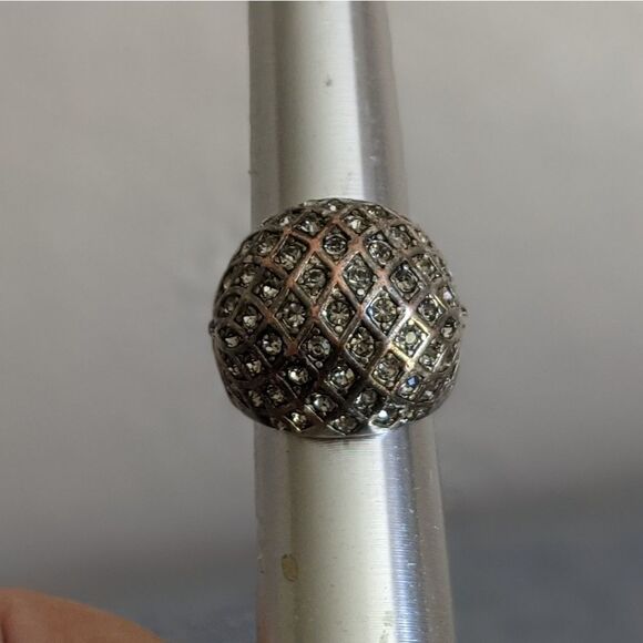 Fossil Ring w/stones Size 7 - Picture 1 of 5